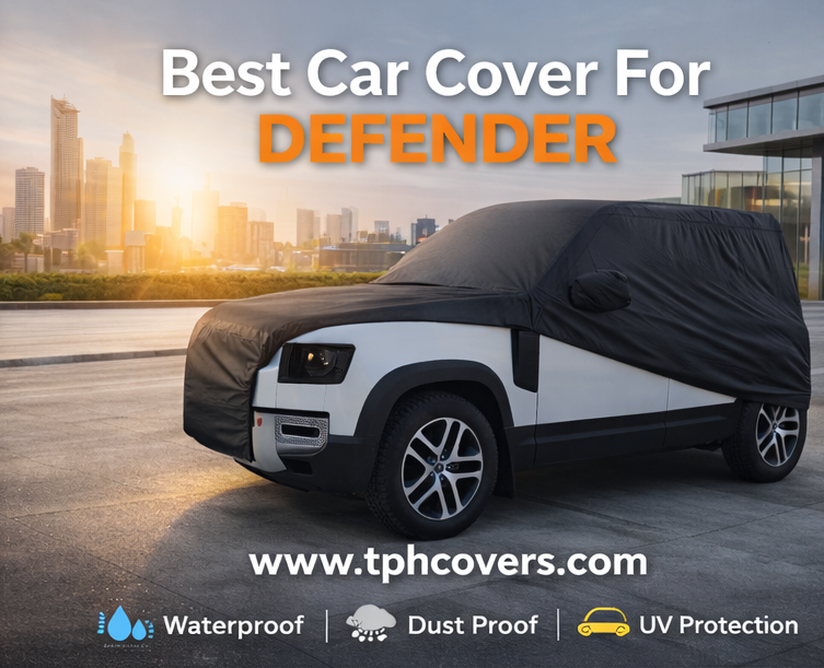 Best Car Cover for Defender | Custom Fit Range Rover Defender Cover ...