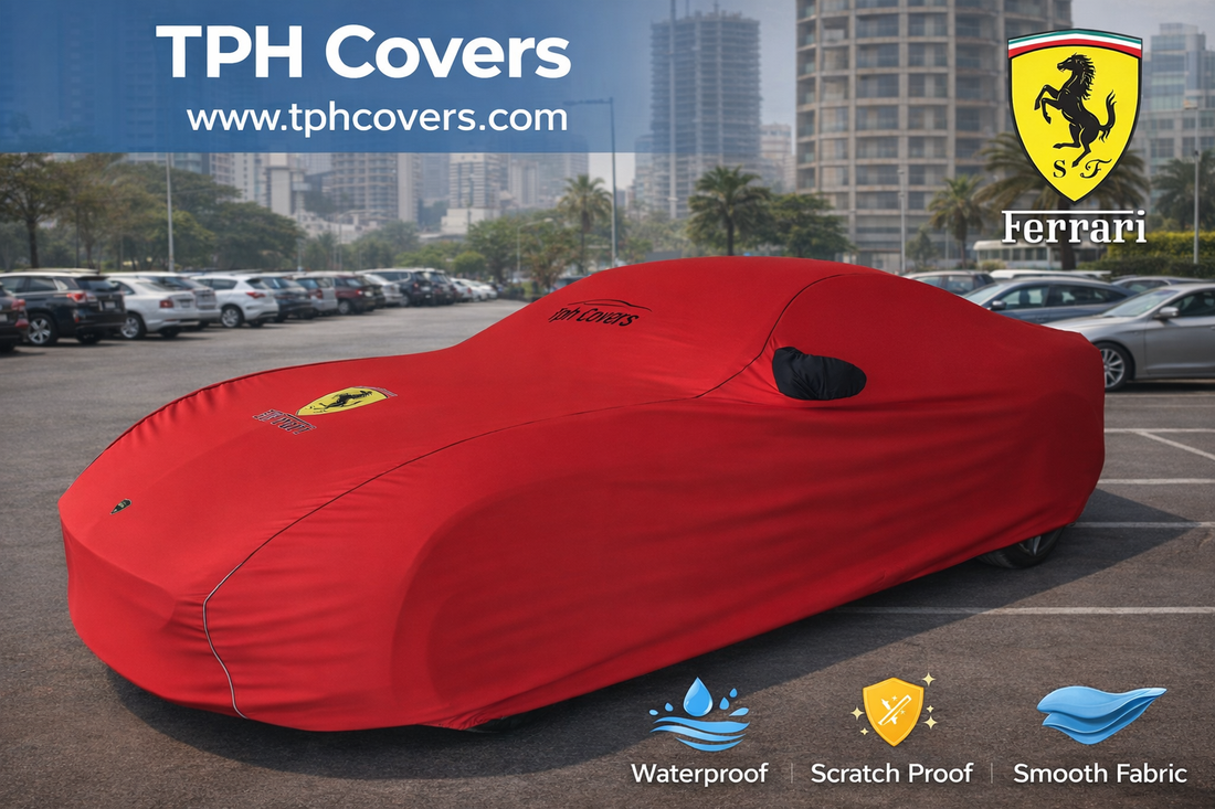Ferrari Car Cover – Premium Custom Fit Protection by TPH Covers India
