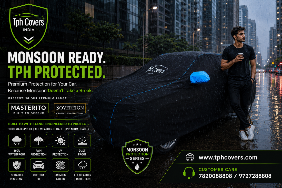 Best Waterproof Car Cover for Monsoon in India (2026) – Complete Protection for Your Car During Rainy Season